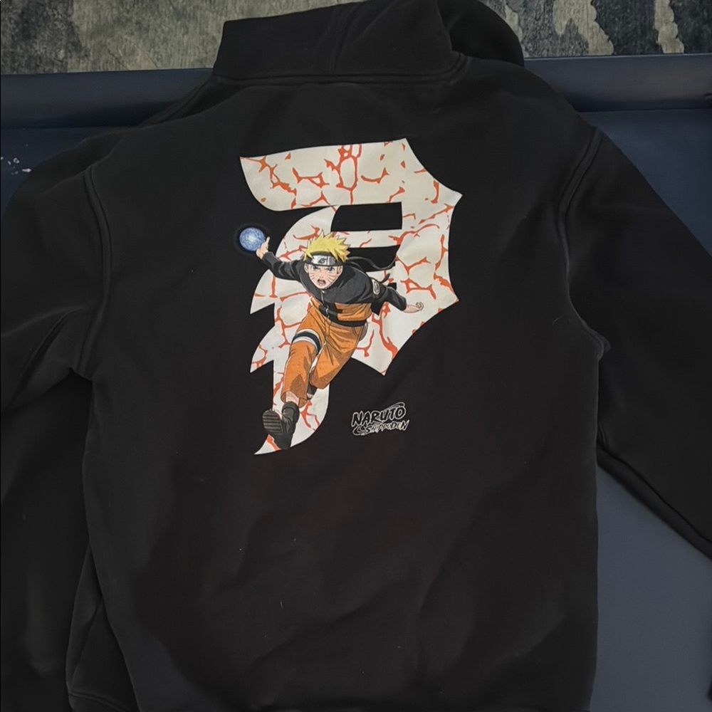 Black Naruto Men hoodie